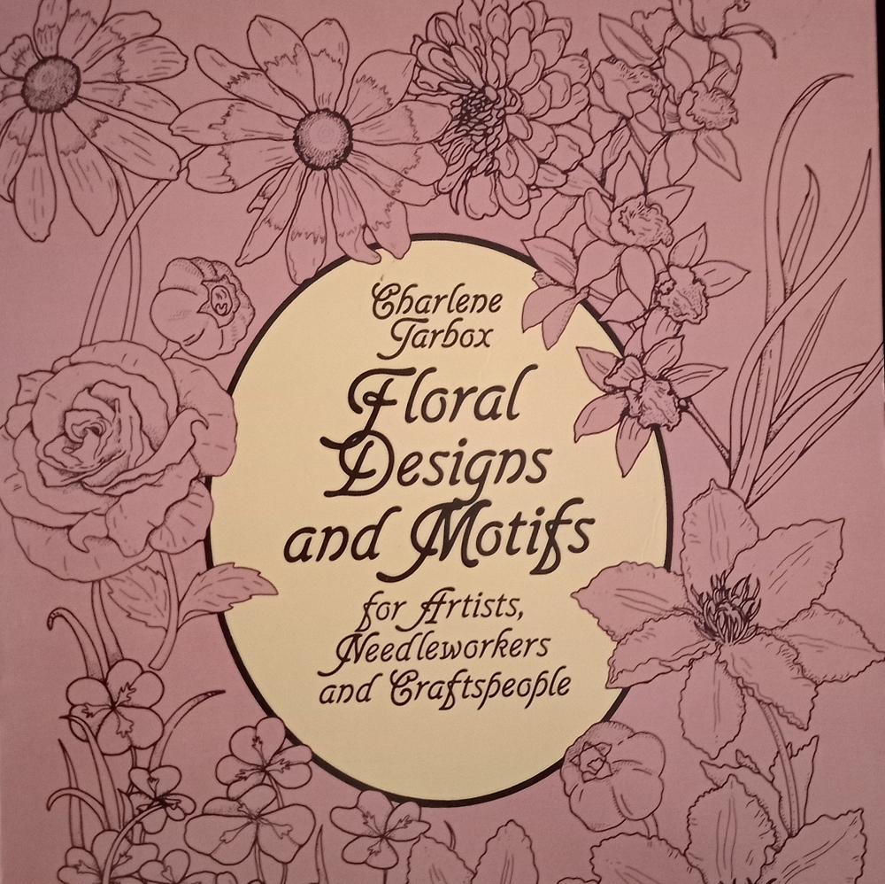 2 For 14 🌷Craft Book 📚 Floral Designs And Motifs For Artists And Needleworkers